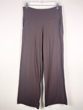 Lululemon Women's Align High-Rise Wide-Leg Pant Size 10 Yoga Brown Gym Capsule